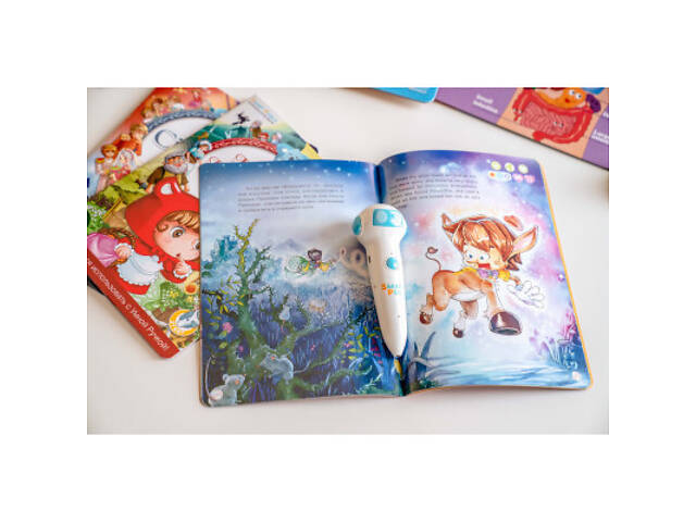 Інтерактивна іграшка Smart Koala Набір інтерактивних книг 200 Перших слів (1,2), Казки (SKB23BWFT) - Фото 7