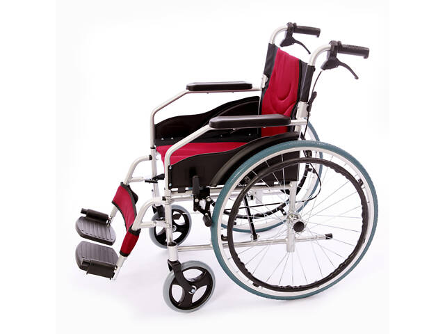 Інвалідний візок алюмінієвий MED1-KY868LAJ-B-46 - Фото 3