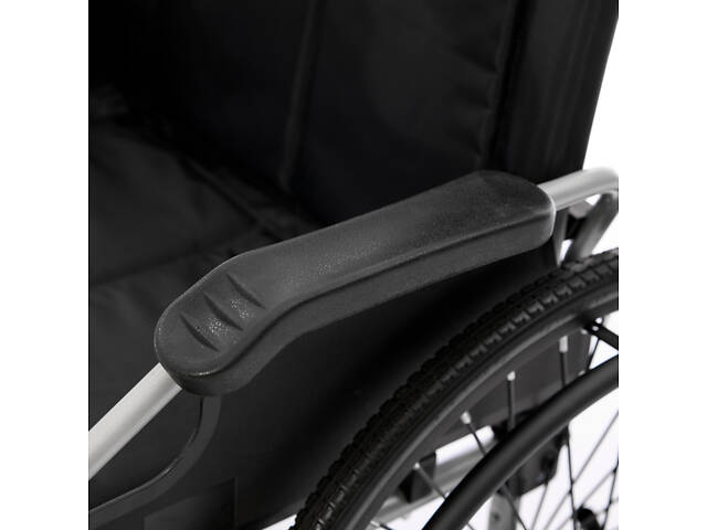 Інвалідний візок особливо широкий сталевий MED1-KY956Q-60 - Фото 2