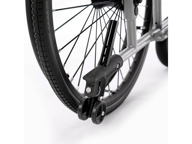 Інвалідний візок особливо широкий сталевий MED1-KY956Q-60 - Фото 5