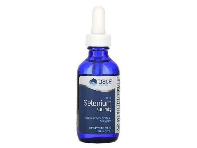 Ионный селен Trace Minerals Research Ionic Selenium 300 мкг 59 мл - Фото 1