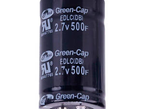 Іоністор суперконденсатор 500Ф 2.7В 35x60мм