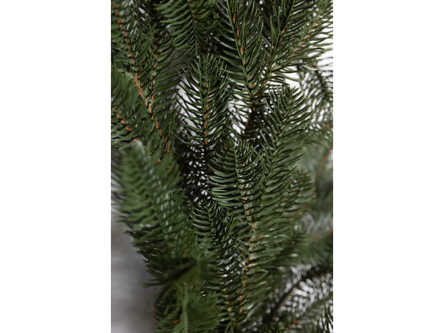 Штучна гірлянда Хвоя 2 м зелена, новорічна гірлянда лита реалістична Преміум KOS-HVO12 - Фото 5