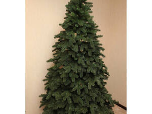 Искусственная пушистая елка Элит (высота 2.80 м) литая (Зеленая)