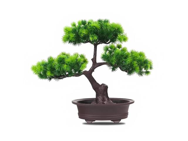 Штучний бонсай RESTEQ у горщику 25х30 см — декоративна рослина для дому, офісу та інтер'єру - Фото 5