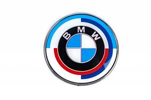 Ювілейна емблема 82мм (передня) для BMW 3 серія E-46 1998-2006 рр