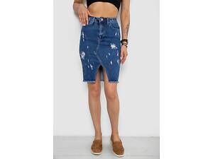 Юбка женская джинсовая, цвет синий, 182R1862