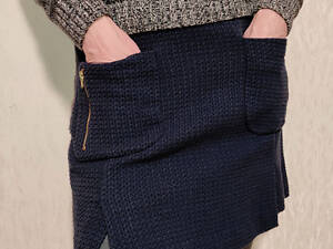 Zara юбка тёплая шерстяная, 44р., М. в отличном состоянии.