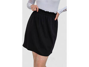 Юбка, цвет черный,