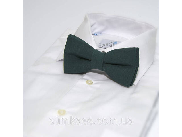 Смарагдовий темний краватка-метелик Gofin AB-7276 - Фото 4