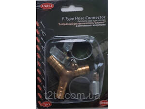 З&apos;єднання Y-подібне для шлангів 10мм +хомути