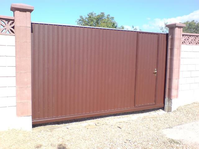 Заборы кованые, сварные, из профлиста. Навес. Ворота. - Фото 35