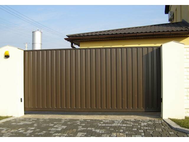 Заборы кованые, сварные, из профлиста. Навес. Ворота. - Фото 38