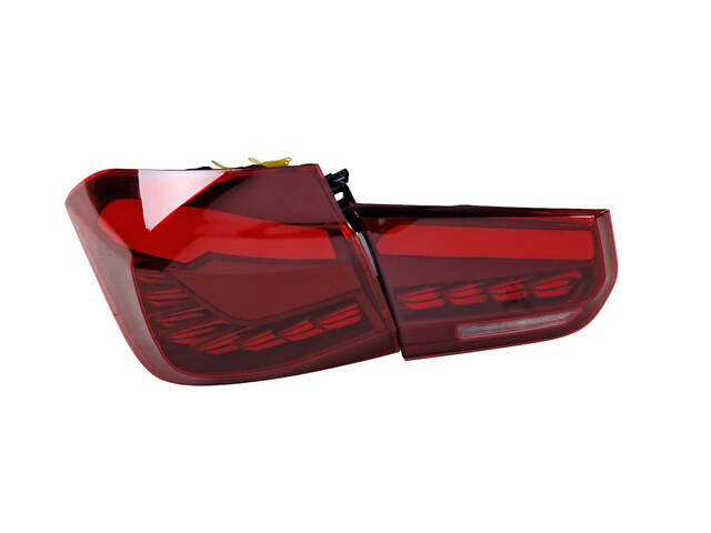 Задние фонари CS Red (V2) на BMW 3 Series F30/F31 2011-2018 года - Фото 2