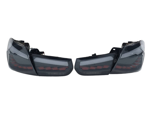Задние фонари CS Smoke (V4) на BMW 3 Series F30 / F31 2011-2018 года. - Фото 1