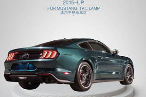 Задние диодные фонари (темные) Ford Mustang (2015-2019)