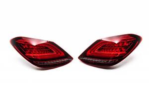 Задні ліхтарі Рестайлінг (2 шт) для Mercedes C-сlass W205 2014-2021 рр.