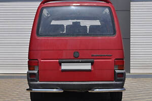 Задние уголки AK003 (2 шт, нерж) для Volkswagen T4 Caravelle/Multivan