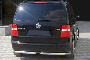 Задні куточки AK003 (2 шт, нерж) для Volkswagen Touran 2003-2010 рр.