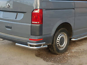 Задние уголки AK003-Double (2 шт, нерж) для Volkswagen T6