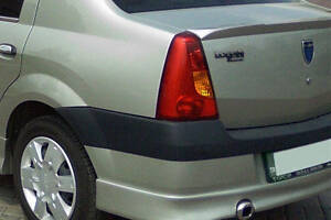 Задний бампер (накладка, под покраску) для Renault Logan I 2005-2008 гг.