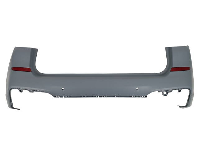 Задний бампер (M Sport Paket) без диффузора на BMW X3 G01 2018-2022 года - Фото 1