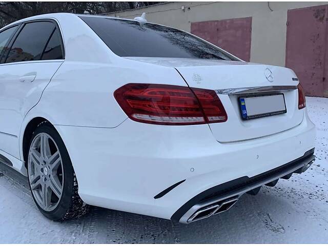 Задний бампер (стиль E63 AMG) на Mercedes-Benz E-Class W212 2013-2016 года - Фото 11