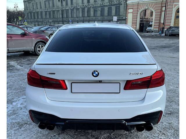 Задний бампер (стиль M5 F90) на BMW 5 Series G30/G31 2017-2020 года - Фото 4
