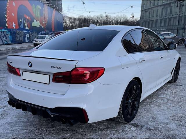 Задний бампер (стиль M5 F90) на BMW 5 Series G30/G31 2017-2020 года - Фото 5