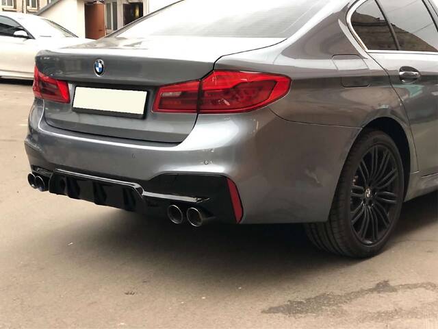 Задний бампер (стиль M5 F90) на BMW 5 Series G30/G31 2017-2020 года - Фото 7