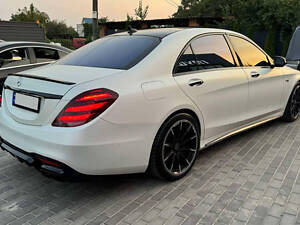 Задний диффузор BRB (под покраску, 2018-2025) для Mercedes S-сlass W222