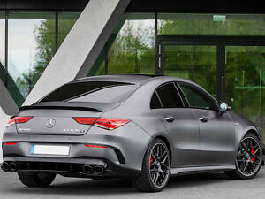 Задний диффузор с насадками CLA45 (для AMG Line) для Mercedes CLA C118 2019- рр