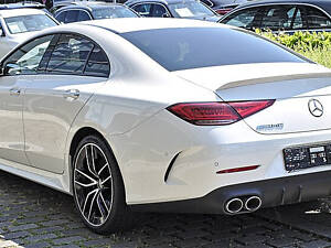 Задний диффузор с насадками (Дизайн GT53) для Mercedes CLS C257 2018- гг