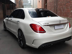 Задний диффузор (дизайн C63 2014-2018) для Mercedes C-сlass W205