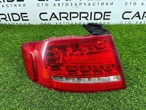 Задний фонарь Audi A4 B8 2.0 2012 лев. (б/у)
