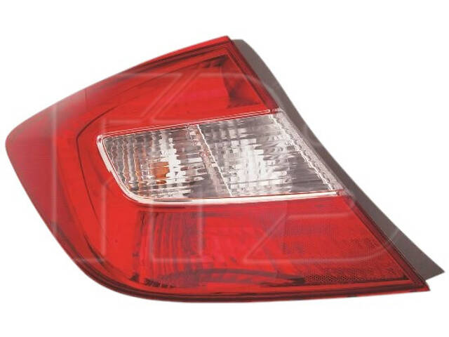 Задний фонарь левый внешний для Honda Civic 9 2011-2013 (TYC) седан - Фото 1