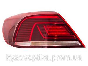 Задний фонарь левый Volkswagen Passat CC, (Фольксваген Пассат ЦЦ) 2012-2016 (Fps) LED