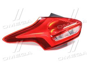 Задний фонарь правый + LED Ford focus III хэтчбек (Форд фокус 3) 2014-2018. (Tyc).