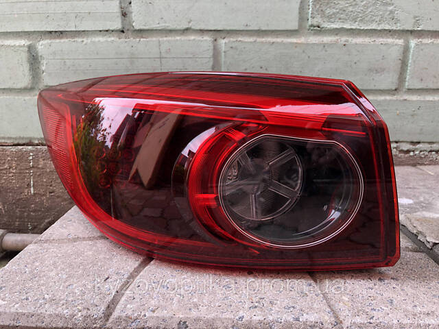 Задний фонарь правый Mazda 3 BM, (Мазда 3 БМ) 2013-2018 (Depo) седан, LED - Фото 2
