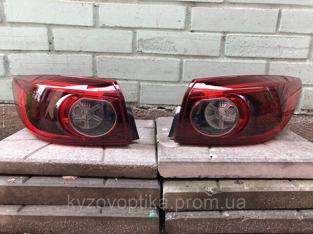 Задний фонарь правый Mazda 3 BM, (Мазда 3 БМ) 2013-2018 (Depo) седан, LED - Фото 3