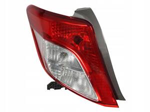 Задний фонарь Toyota Yaris 2011-2014 лев. (без ламп) (W16W/PY21W/P21/5W) DEPO