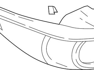 Задний фонарь в сборе (правый) KB8B51150E