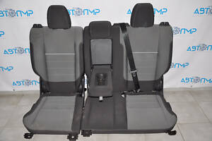 Задний ряд сидений 2 ряд Ford C-max MK2 13-18 тряпка черно-серое