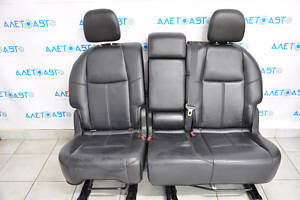 Задний ряд сидений 2 ряд Nissan Pathfinder 13-20 кожа черн