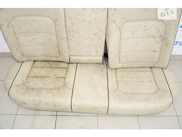 Задний ряд сиденый 2 ряд VW Passat b8 16-19 USA кожа беж черная строчка, под чистку