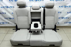 Задний ряд сидений 2 ряд VW Tiguan 18- кожа, серый