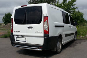 Задняя дуга AK-002-Double (нерж.) для Peugeot Expert 2007-2017 гг