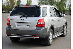 Задняя дуга AK002 (нерж.) для Kia Sorento 2002-2009 гг