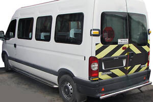 Задняя дуга AK002 (нерж.) для Opel Movano 2004-2010 гг