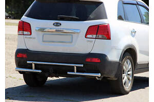 Задняя дуга AK002-2 (нерж.) для Kia Sorento XM 2009-2014 гг